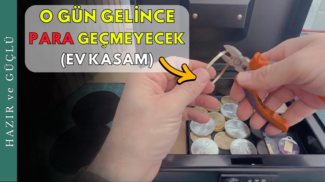 Kıyametler İçin Maddi Hazırlığım: Evdeki PARA Kasam (Bir Gün ATM Para Vermezse)