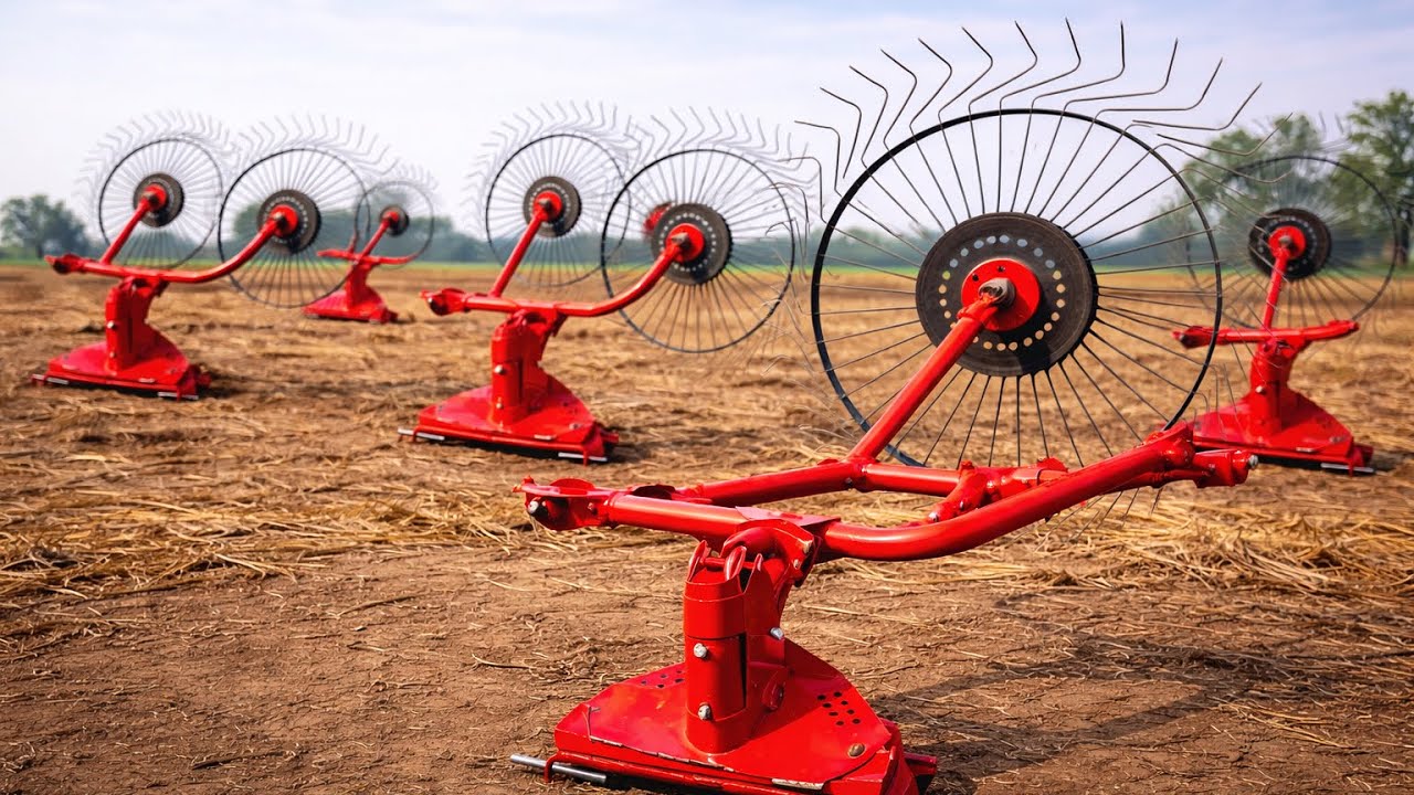 How to Make Windrower Rake Machine for Balers Machine .
