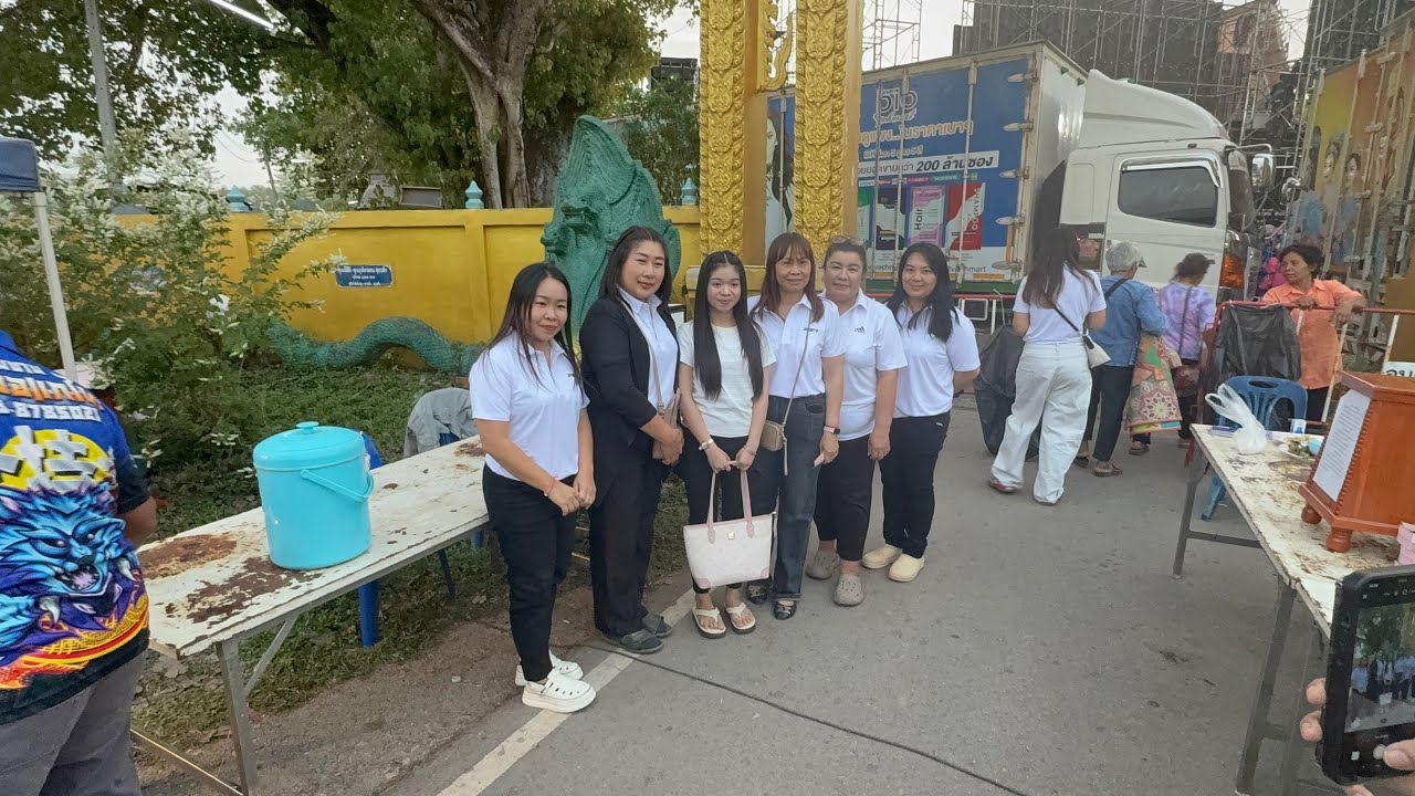 ถึงหน้างานแล้ววัดสันตยาวาสบ้านกำเนิดเพชรอำเภอเมืองจังหวัดเลย  #อุ๋งอิ๋งเพชรบ้านแพง ￼13 มีนาคม 2569