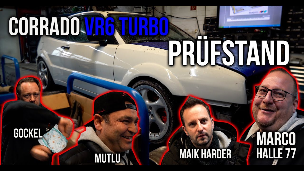 LEVELLA | Corrado VR6 Turbo auf dem Turbo-Gockel Prüfstand! Mit Marco Degenhardt & Maik Harder