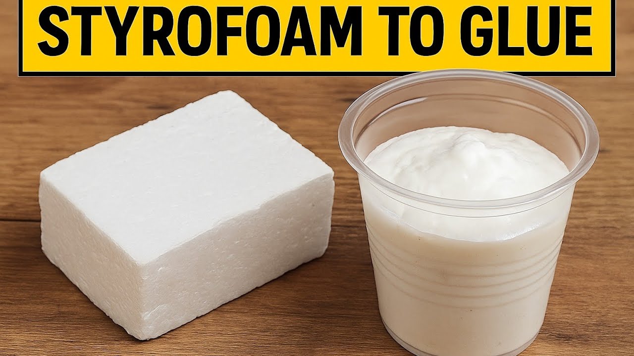 Turn Styrofoam into Super Glue? | Amazing DIY Experiment