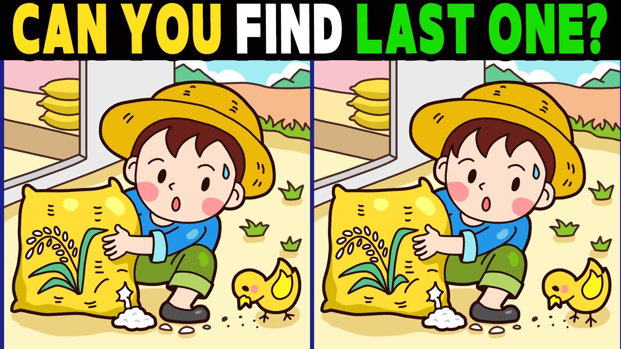 Spot The Difference: Spot the 3 Differences | Brain Training 【😀Normal】 #968