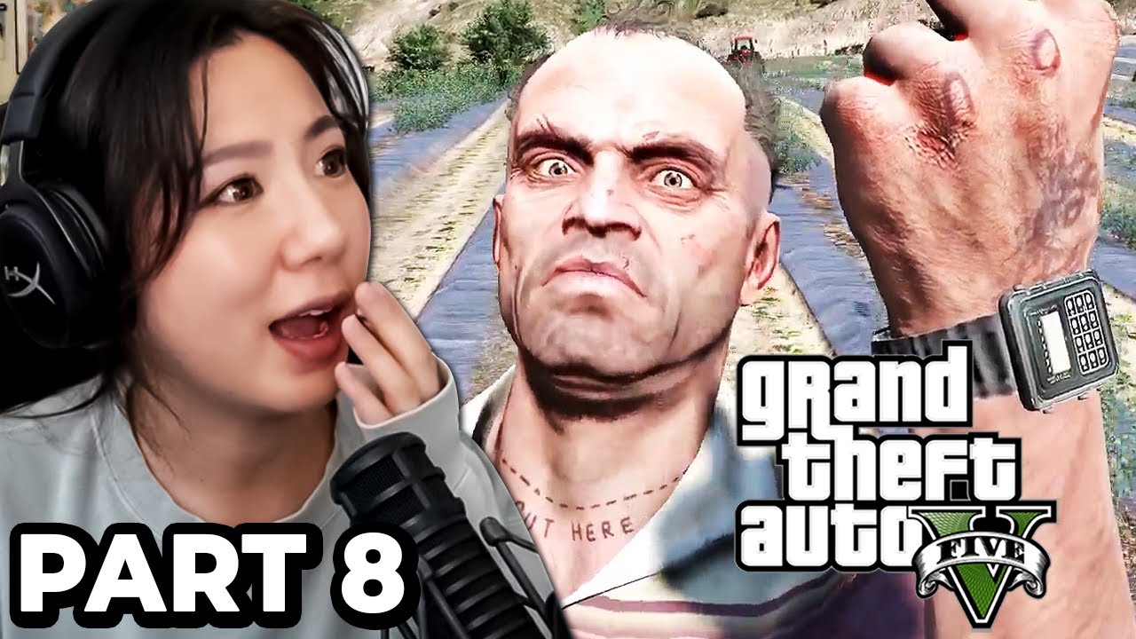 WHAT IS WRONG WITH TREVOR?! - GTA V FIRST PLAYTHROUGH (Part 8)