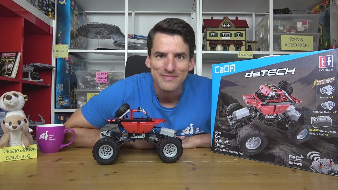 Mini RC-Offroader für 65€: CaDA® C51041W - Beinahe hübsch, aber hauptsächlich lustig!