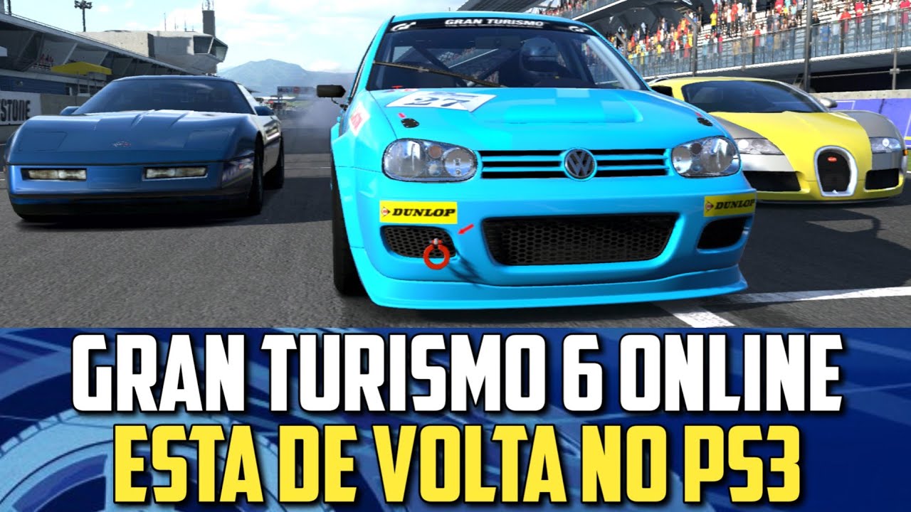 COMO JOGAR GRAN TURISMO 6 ONLINE NO PS3 EM 2023