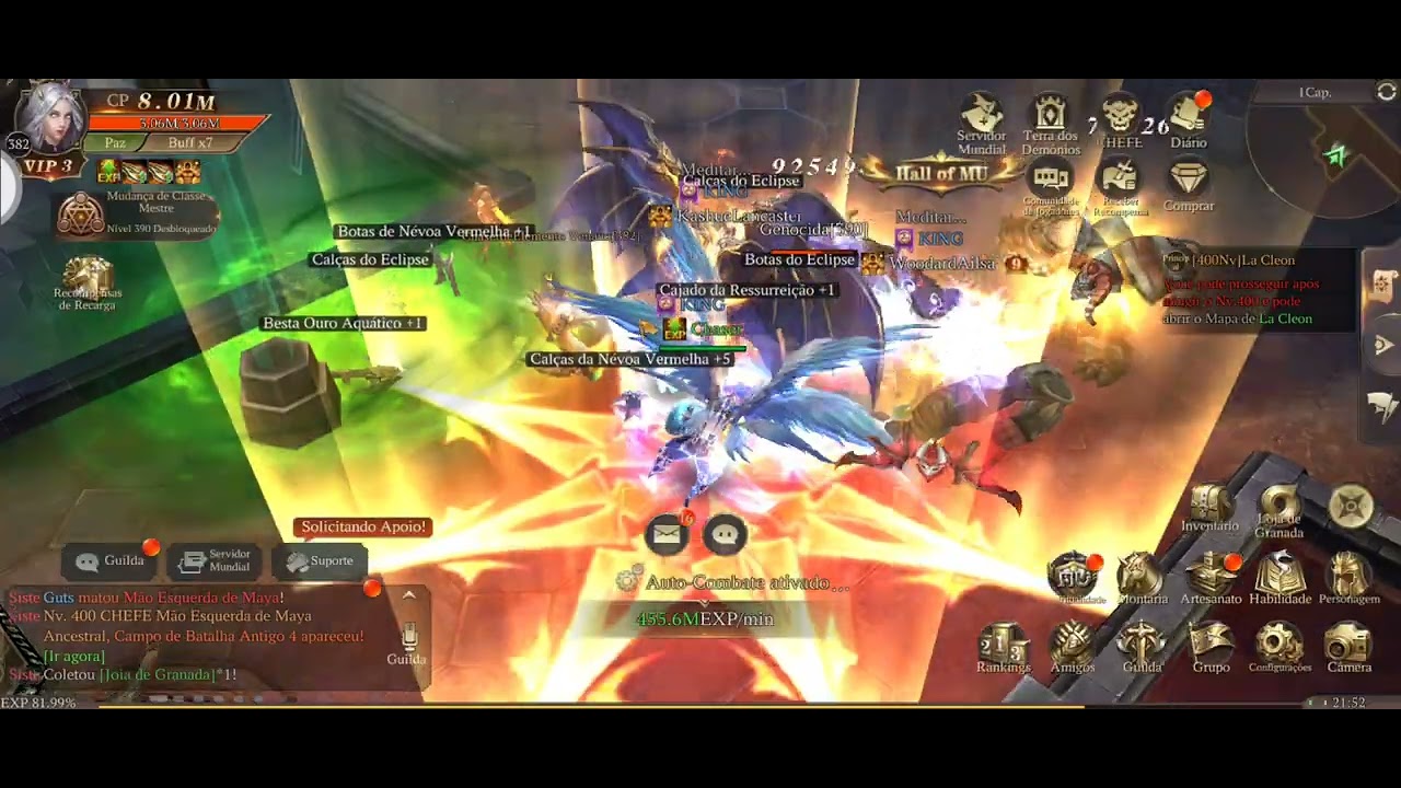 Mu Dark Epoch: ordens de evolução para equipamentos