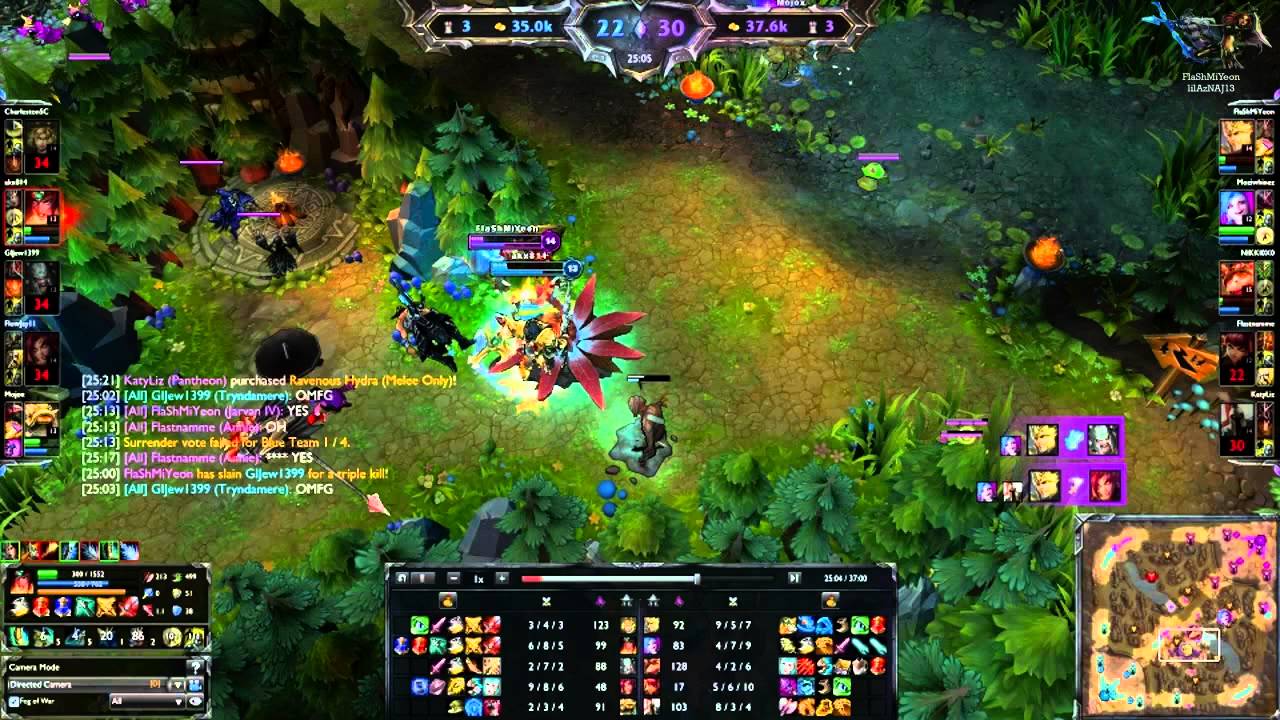 League of Legends: Pentakill with Jarvan IV (First Pentakill on Rank)