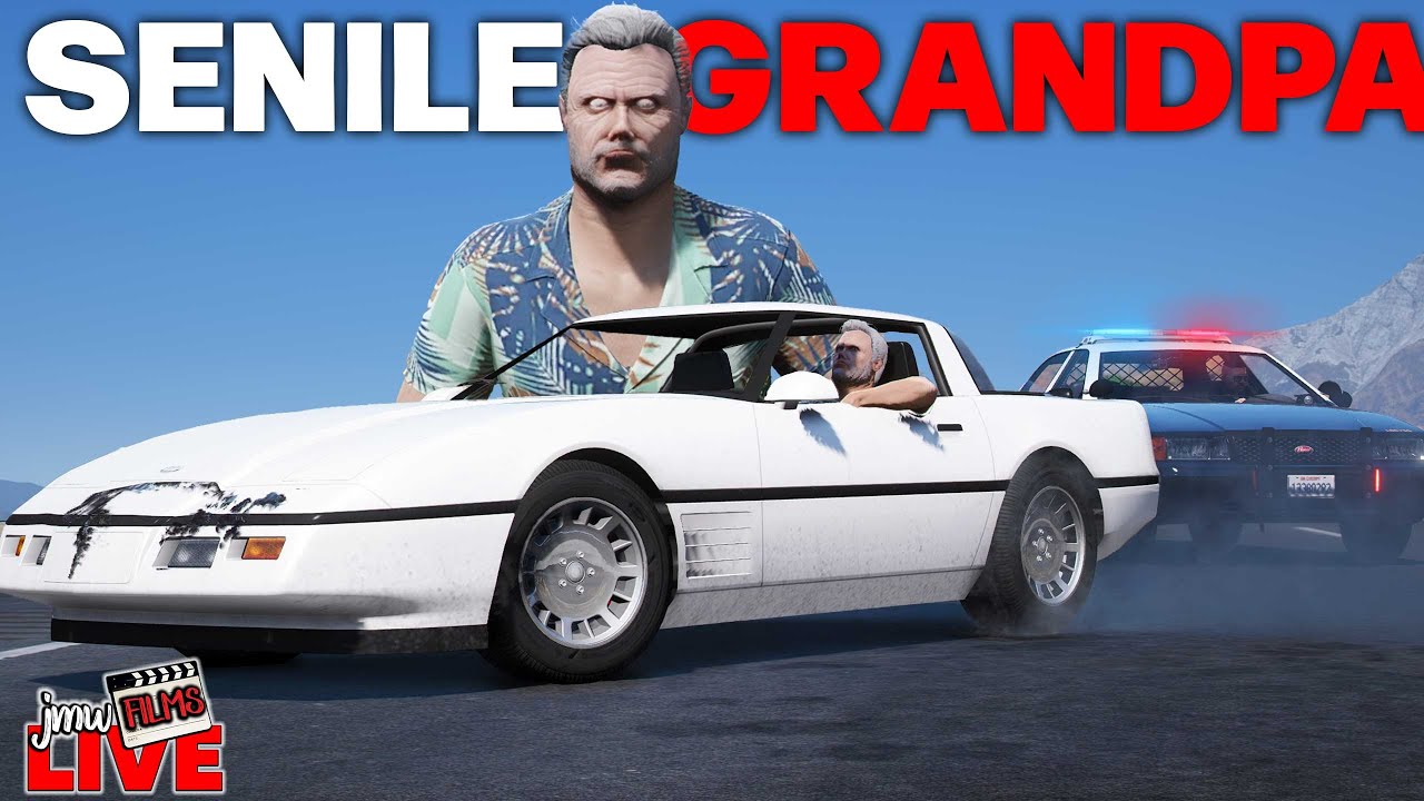 🔴 SENILE OLD MAN // STALKING PLAYERS! | GTA 5 RP LIVE