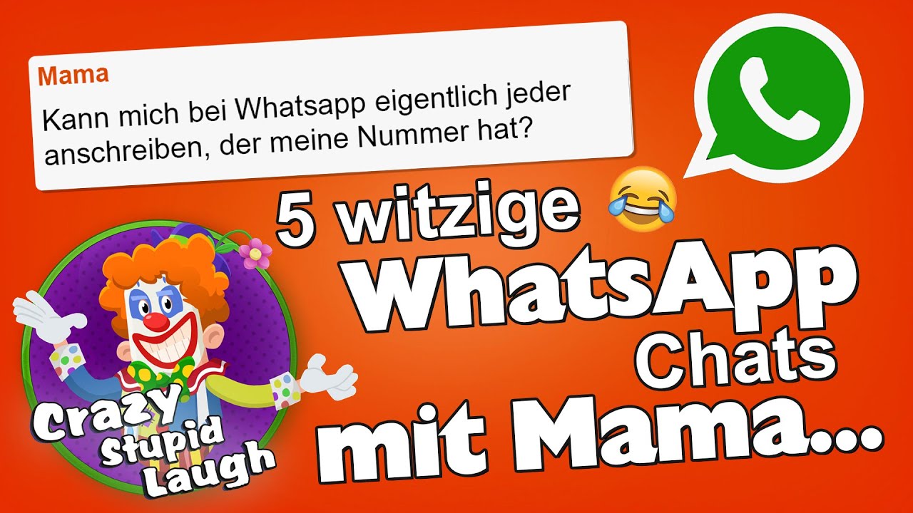 F&uuml;nf lustige WhatsApp-Chats mit Mama &bull; Lustige Videos zum Totlachen 😂