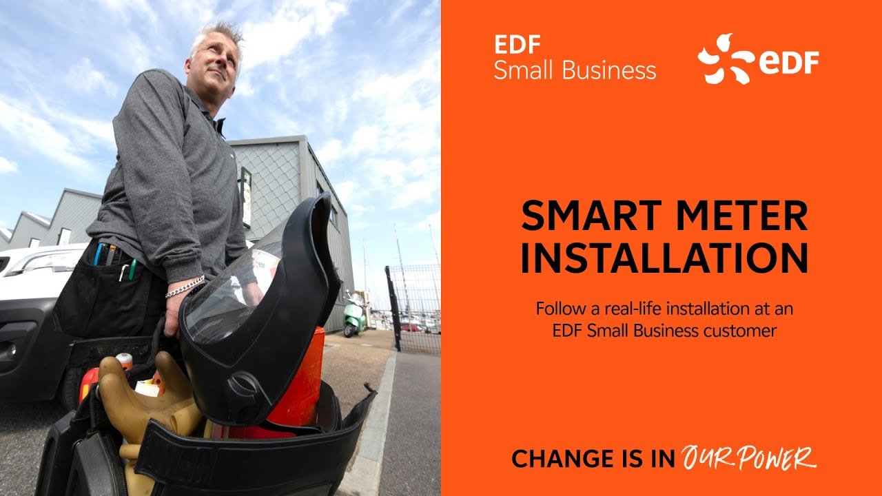 Follow a real-life smart meter installation for an EDF small business customer