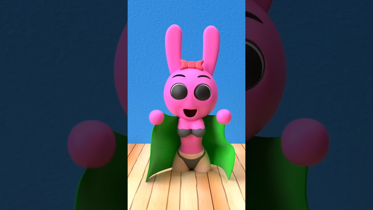 pinki in dashing mood matching correct one #sprunki #spunky #incredibox #animation