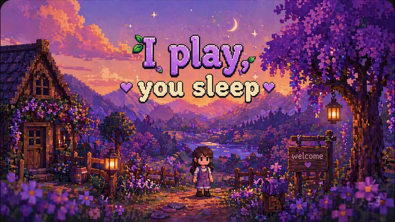 Fall asleep with my first time in Stardew valley! ep 2🌿No Commentary for Sleep, Study..