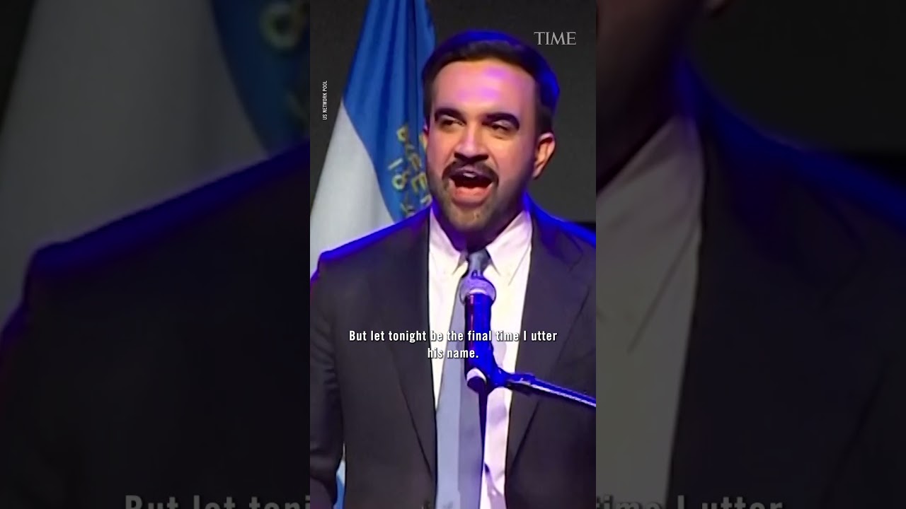 Zohran Mamdani delivers moving victory speech following NYC mayoral win