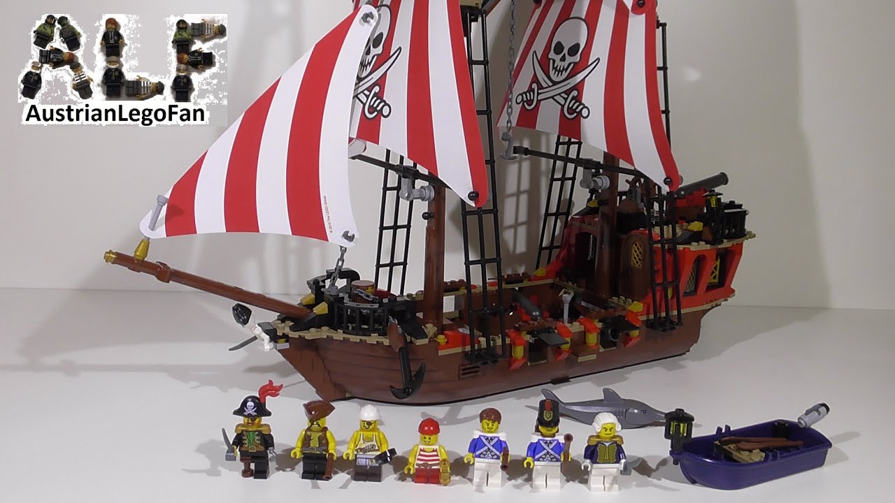 Lego Pirates 70413 The Brick Bounty / Grosses Piratenschiff - Lego Speed Build Review