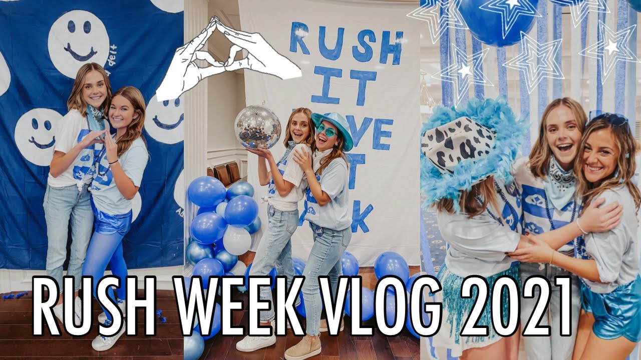 SORORITY RUSH WEEK VLOG 2021 | outfits + BID DAY!!
