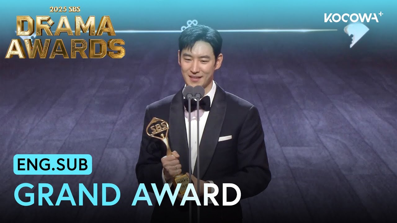 🏆 Grand Award Winner: Lee Je Hoon | 2025 SBS Drama Awards | KOCOWA+