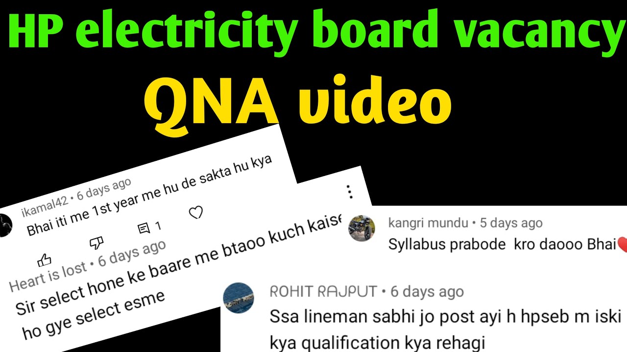 Hp electricity board vacancy 2022 | qna | hp lineman recruitment 2022
