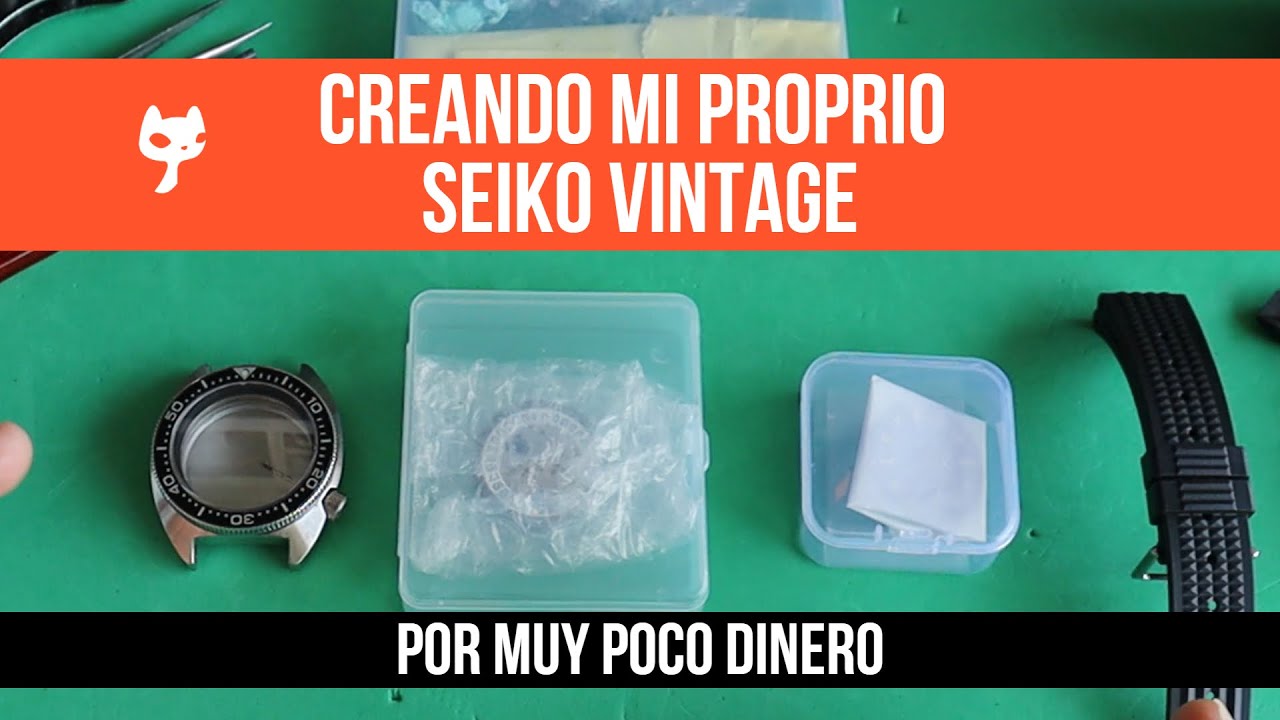 Creo mi proprio Seiko Vintage con poquísimo dinero! Mucho menos de 100€
