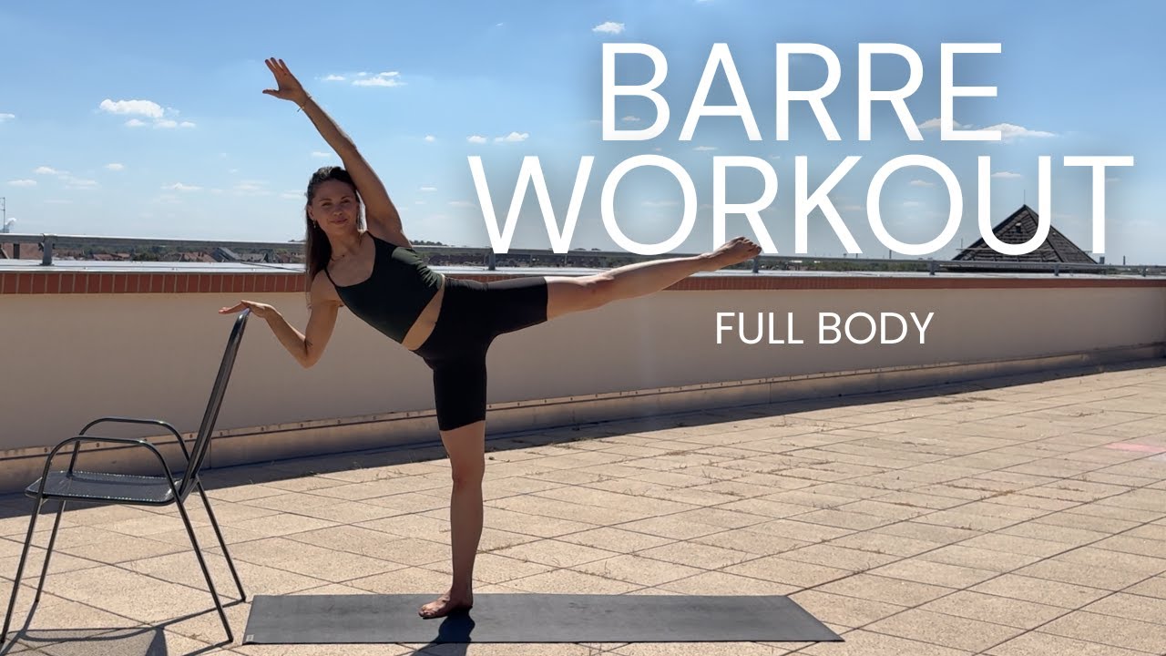 10 MIN BARRE WORKOUT für den ganzen Körper | alle Level | ohne Geräte