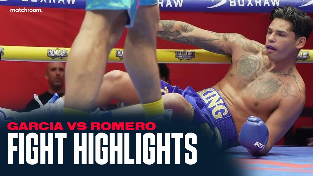 Fight Highlights | Rolly Romero Stuns Ryan Garcia | Matchroom Boxing