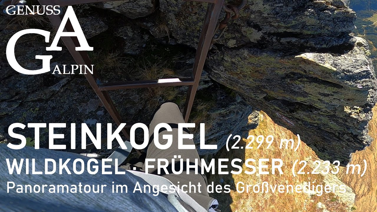 Wildkogel - Frühmesser (2.233m) - Steinkogel (2.299m): Panoramatour im Angesicht des Großvenedigers