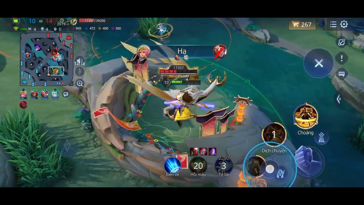 Test skin ngộ evo4