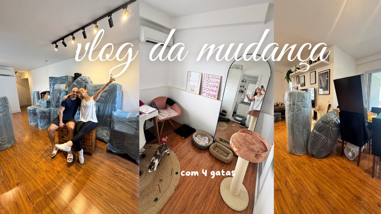 VLOG DA MUDAN&Ccedil;A, TENTANDO DAR CONTA DE TUDO, ENCAIXOTANDO A VIDA E MUDANDO DE CASA #vlog