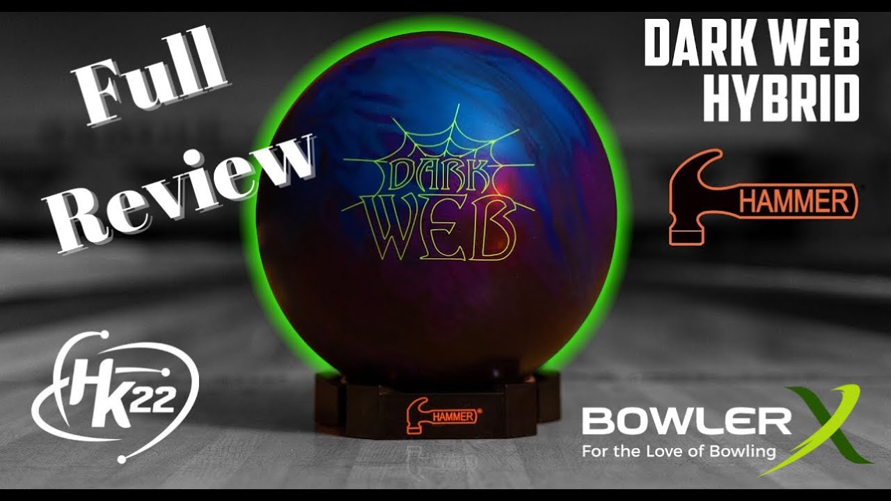 Hammer Dark Web Hybrid Bowling Ball | BowlerX Full Review with JR Raymond