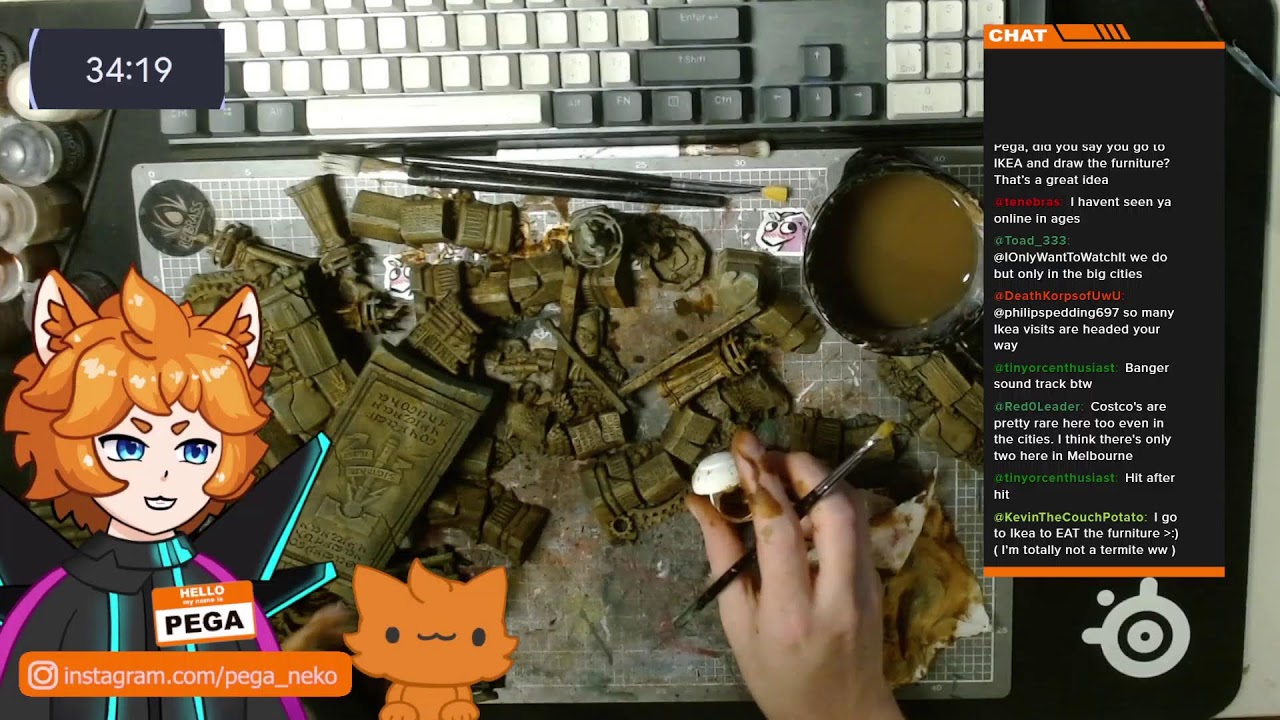 SPEED PAINTING ALL OF MY TERRAIN (NOT SCUFFED)