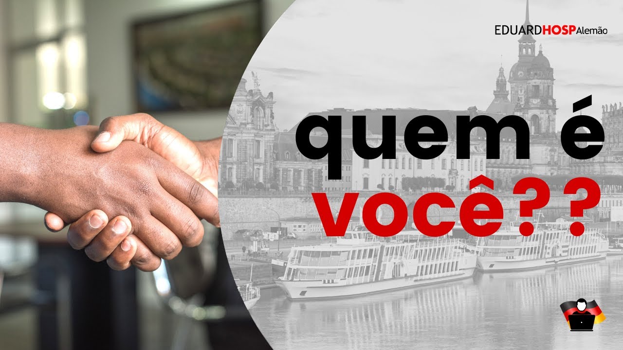 Aulas de Alemão #01: Como Apresentar Alguém em Alemão