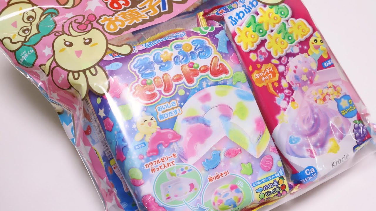 Japan Interesting Souvenir Popin Cookin DIY Candy Kit Pack 外国人に人気の日本のお土産、知育菓子特別セット