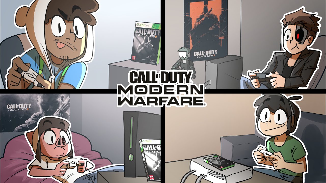 Modern Warfare, но это напоминает старые времена Black Ops 2...