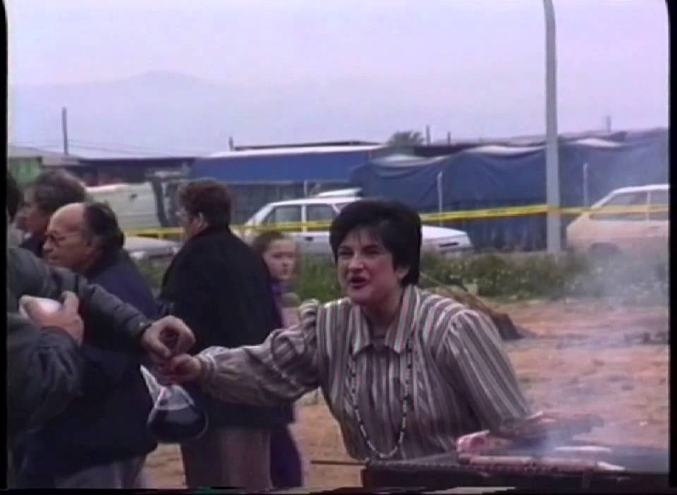 CEL LEBRECIÓ DE LA FESTA DELS TRES TOMS, GENER 1990  ORGANITZAT PER LA COLLA DE GEGANTES, PRIMERA P