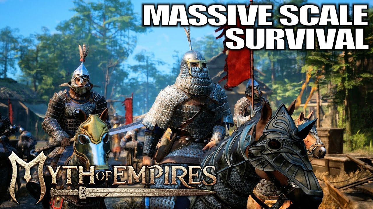 Building An Empire Surviving Day One | Myth of Empires Gameplay | Part 01