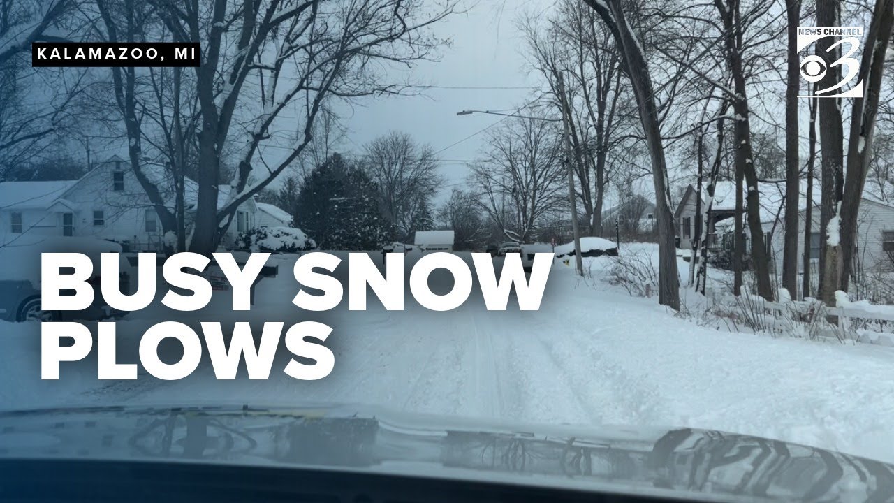 Round the clock plowing: Never-ending snow forcing crews to focus on main roads