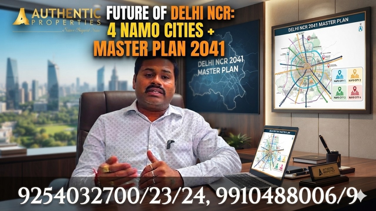 DELHI NCR PLANNING 2041| NAMO CITY| RRTS| NAMO BHARAT TRAIN | CM SAINI | CM REKHA GUPTA| MANOHAR LAL