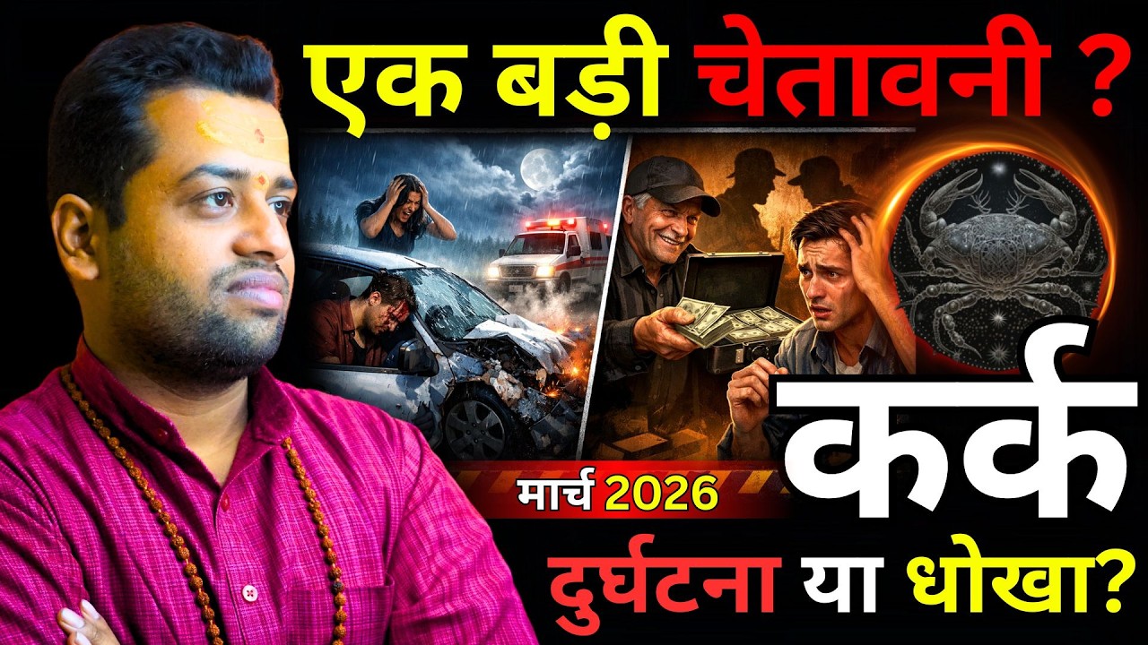 कर्क राशि एक बड़ी चेतावनी ? Kark Rashi March 2026 Masik Rashifal