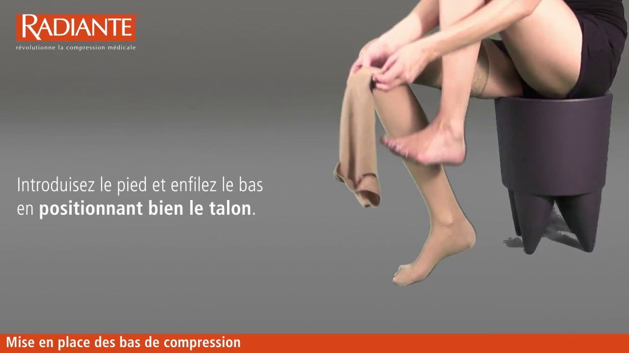 Comment enfiler les bas de contentions ?