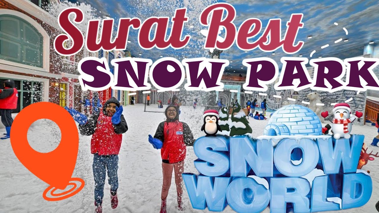 Surat snow park | new place to visit in Surat | Chipset snow park in Surat #snowpark