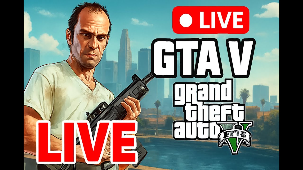 GTA V LIVE: Chaos, Cars & Crime  First Stream!