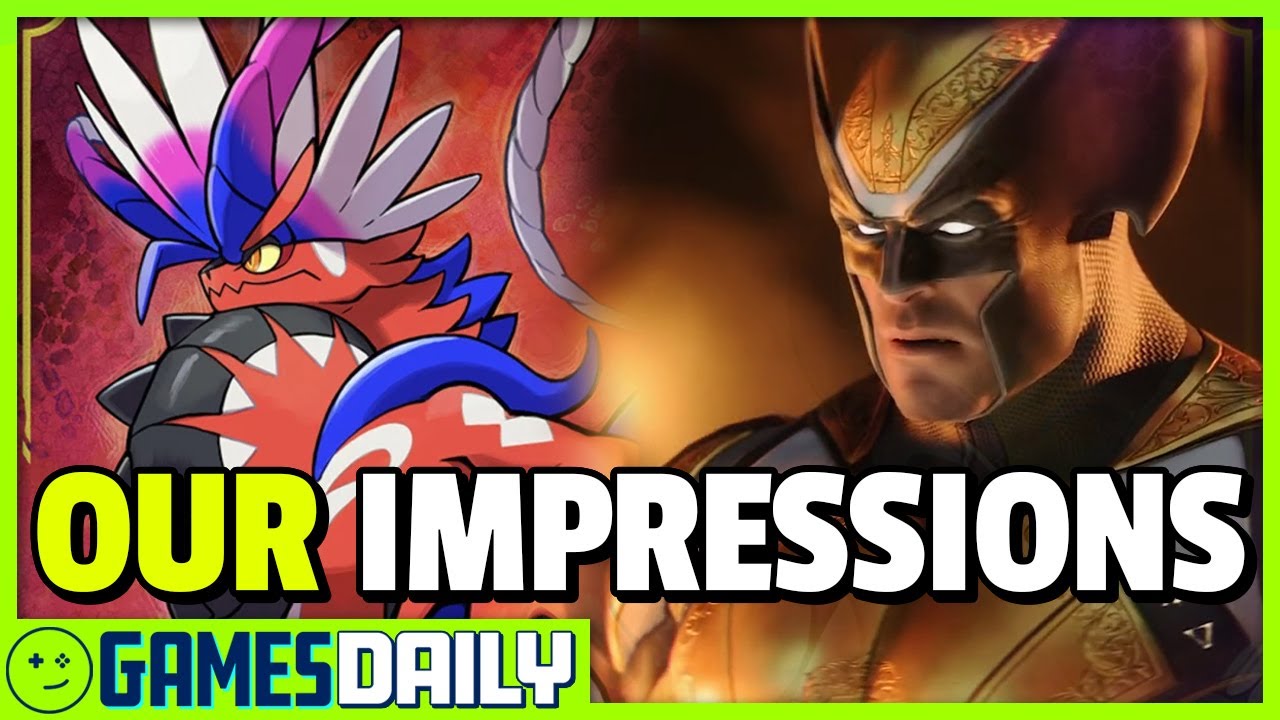 We’ve Played Pokemon Scarlet/Violet & Marvel’s Midnight Suns - Kinda Funny Games Daily 11.17.22