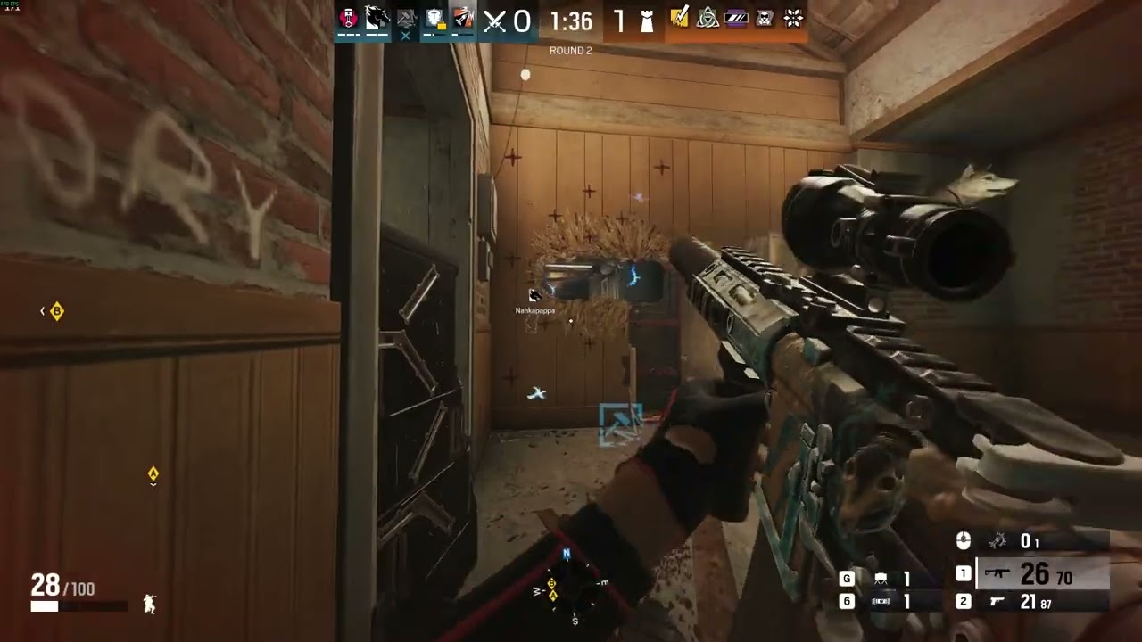 Rainbow6   Varokaa seon haulikolla!