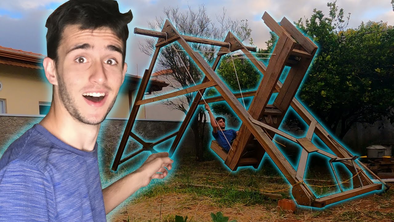 Eu construí um BARCO VIKING no meu QUINTAL!