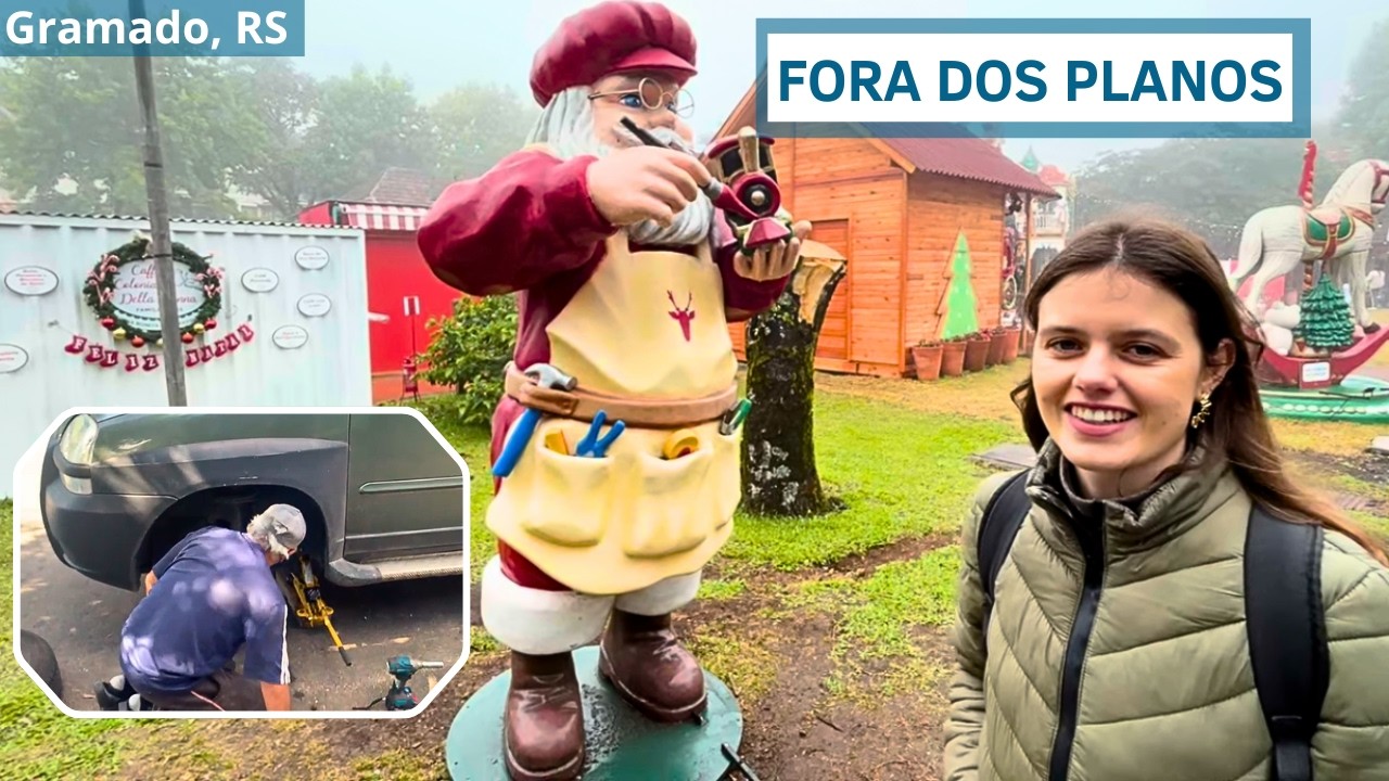 Gramado com perrengues: chuva, mecânico e mudança de planos