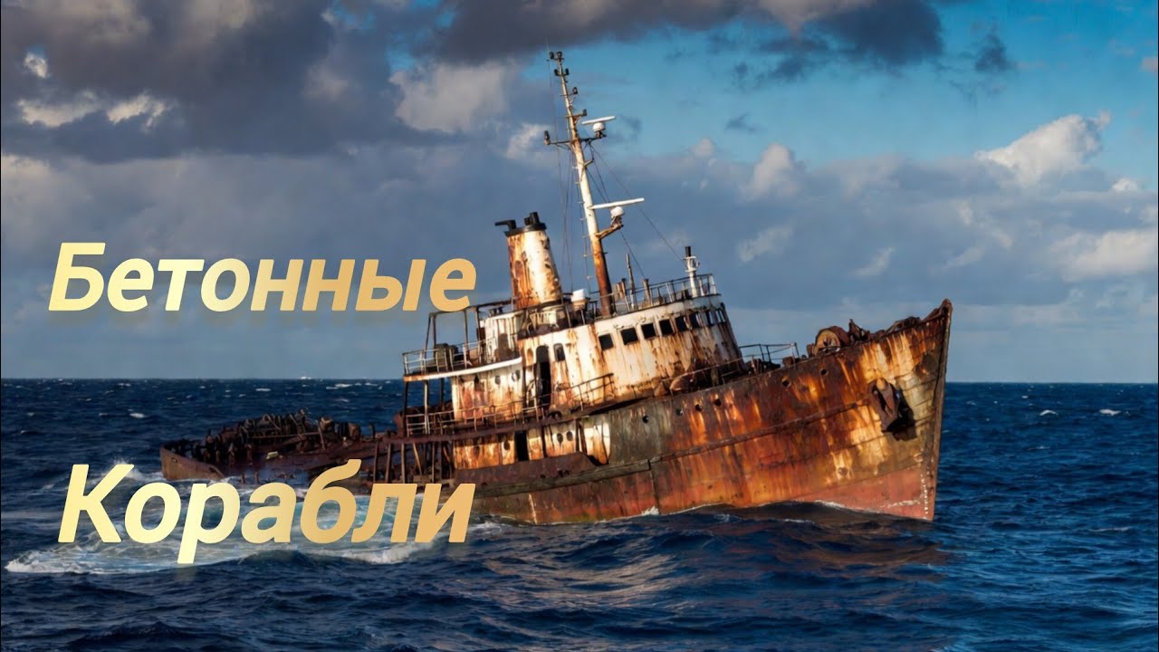 Корабли из бетонна. Зачем строили бетонные корабли и почему они не тонули часть 1. 
