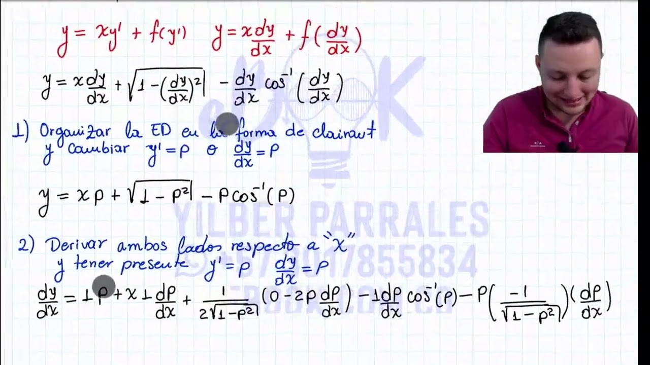 2  explicacion e2 como se resulve el metodo de clairaut