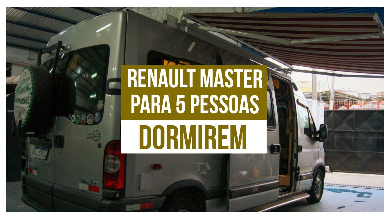 TOUR COMPLETO DO MOTORHOME RENAULT MASTER L3H2.