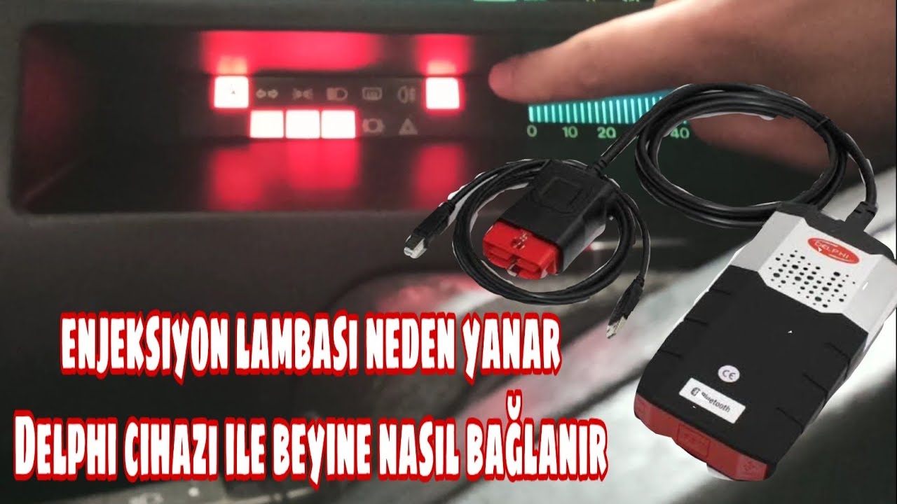TEMPRA TİPO ENJEKSİYON LAMBASI NEDEN YANAR. DELPHİ CİHAZI İLE BAĞLANTI NASIL KURULUR
