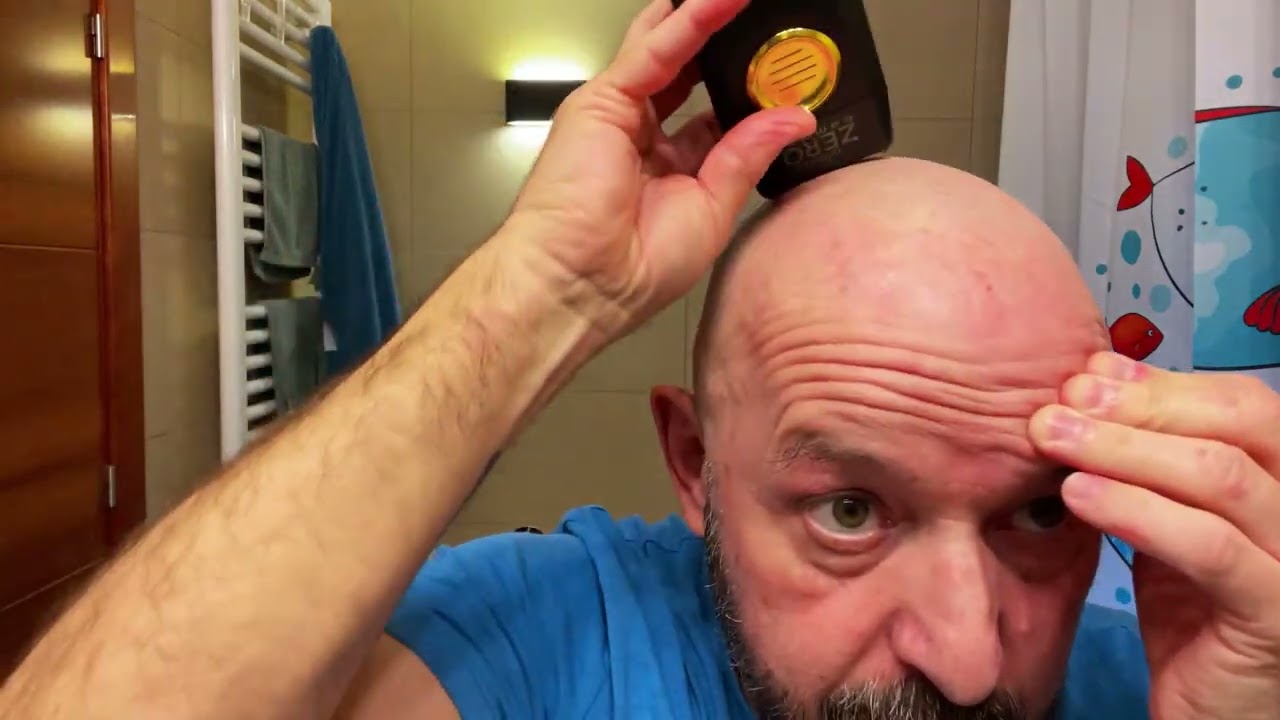 Rasatura testa con Gamma+ Absolute Zero e barba con Syntesi e lametta Iridium Super