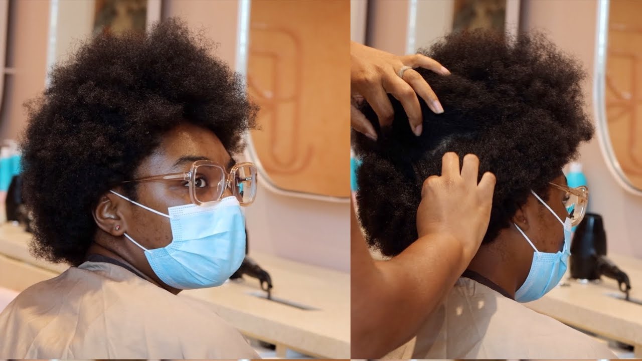 “Why don’t Nobody want to do 4C Hair”🤔+ It’s Her First Silkpress😳